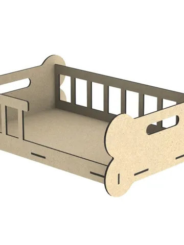 Digital Template Cnc Router Files Cnc Bed Pet Files for Wood Laser Cut Pattern $7.50