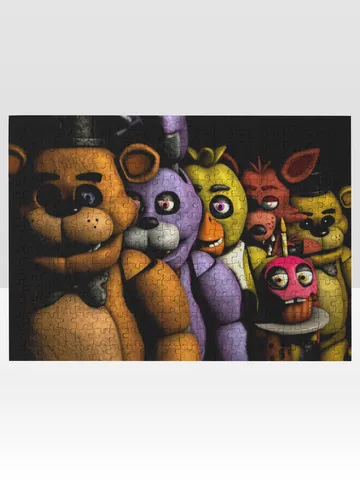 FNAF Five Nights At Freddy's Jigsaw Puzzle Wooden $36.00