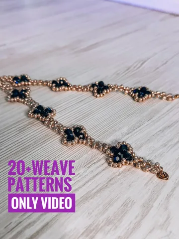 Beaded Weaving Video Tutorials – 20+ Jewelry & Charms, Christmas, Easter Ornaments $19.90