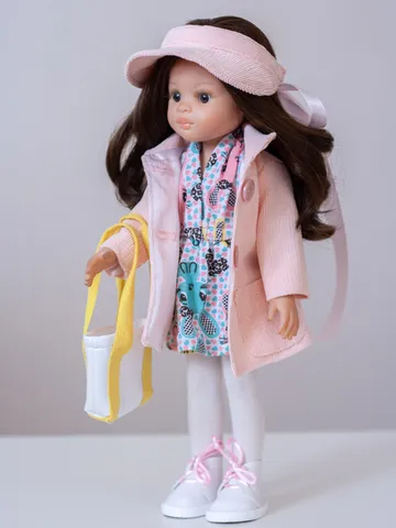 Dianna Effner Little Darling clothes, Paola Reina doll clothes, 13 inch doll clothes, Handmade Doll clothing, Doll coat $39.00