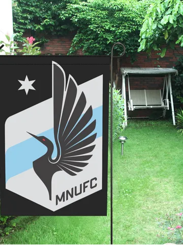 Minnesota United Garden Flag (Two Sides Printing, without Flagpole) $24.97