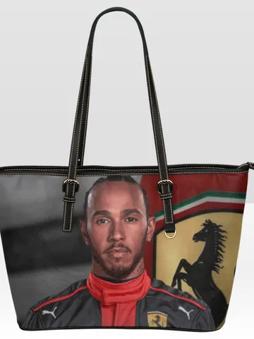 Lewis Hamilton Leather Tote Bag $60.00