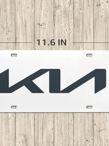 Kia License Plate $36.00