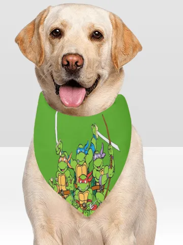 Ninja Turtle Pet Dog Bandana $36.00