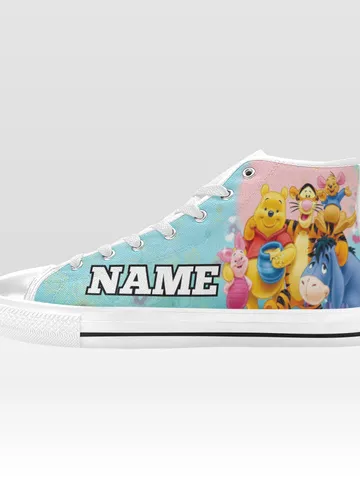 Winnie the Pooh Shoes Custom NAME $59.97