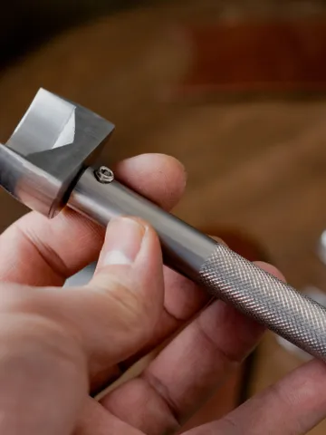 Leather Belt End Cutter: U-Style Edge Tool