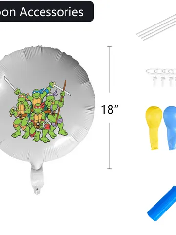 ninja turtle Foil Balloon $24.00