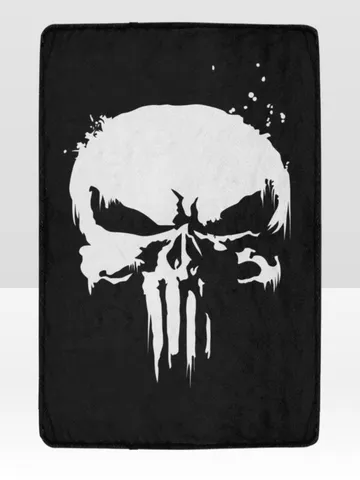 Punisher Blanket Lightweight Soft Microfiber Fleece $54.00