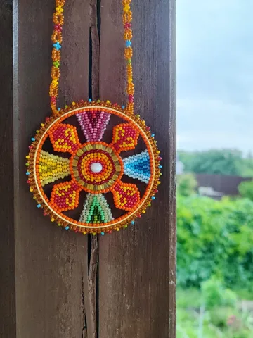 Ethnic Pendant "Summer Mood"