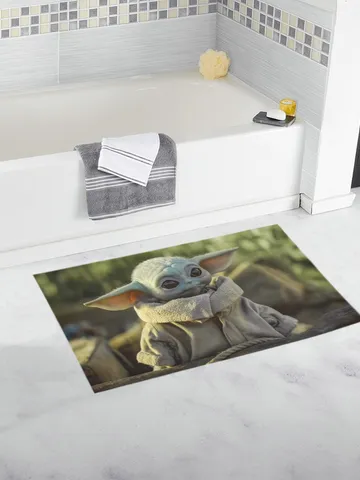 Baby Yoda Bath Mat, Bath Rug $45.00