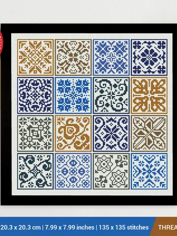 Ornament Cross stitch pattern | Embroidery Pattern | Instant Download | Embroidery Designs $6.80