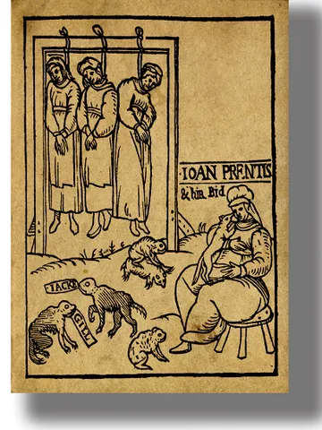 Hanging witches in Essex 1589. $21.00