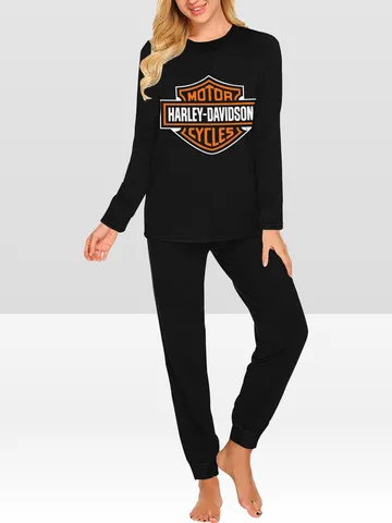 Harley Davidson Women Pajama Set, PJ Set pajamas loungewear sleepwear $72.00
