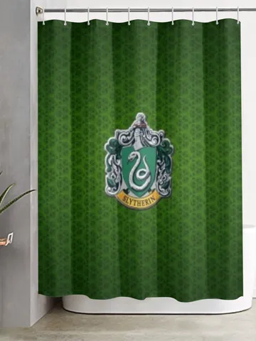 Slytherin Shower Curtain $48.00