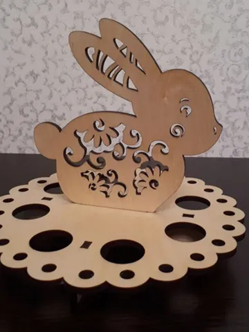 Digital Template Cnc Router Files Cnc Easter Bunny Files for Wood Laser Cut Pattern $7.50