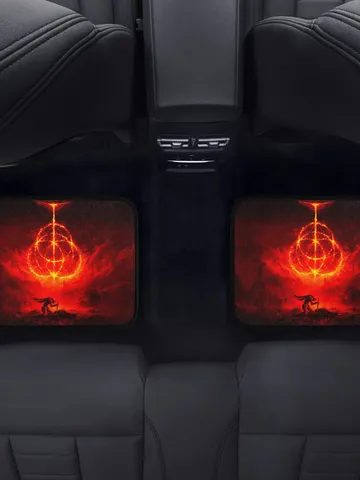 Elden Ring Car Sun Shade Back Car Floor Mats Set of 2 $54.00