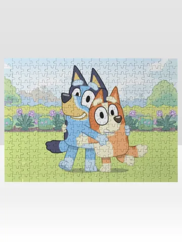 Bluey and Bingo Jigsaw Puzzle Wooden $36.00