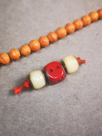 Gandhanra Tibetan Mala Spacer Beads Set,Marker Beads for Prayer Beads Necklace Accessories,Made of Bone and Plastic $29.99