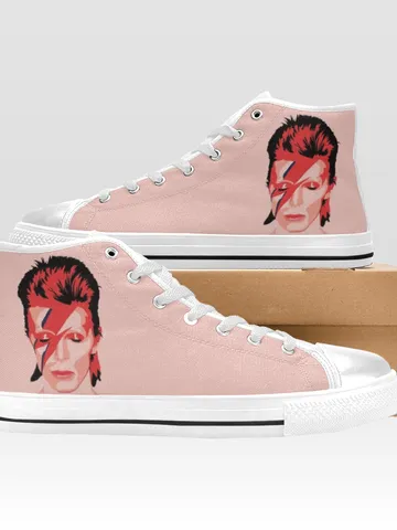 David Shoes, High-Top Sneakers, Handmade Footwear $59.97