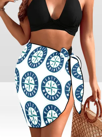 Seattle Mariners Beach Sarong Wrap $29.97