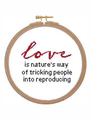 Definition love cross stitch pattern saying Funny Valentine cross stitch phrase simple counted Love saying xstitch PDF for beginners easy