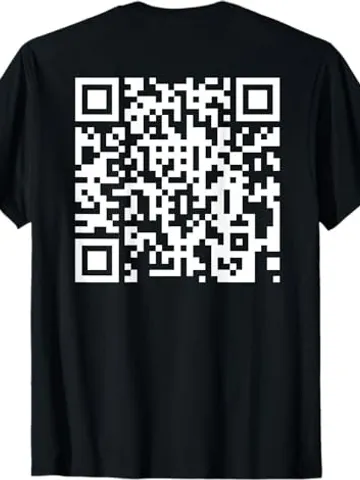 Funny QR President Trump 45/47 Tee Trump Dancing Code T-Shirt