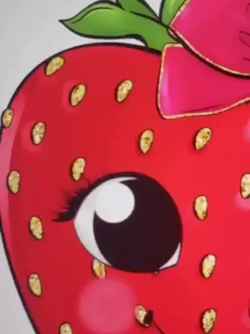 Cute Strawberry Clipart, Berry Clipart, Summer Fruit Clipart, Cute Planner Stickers, Berry Sublimation Design, Pink Strawberry Clipart $4.00