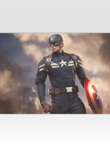 Captain America DoorMat $48.00
