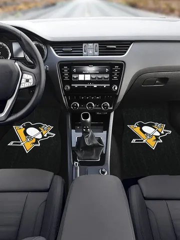 Pittsburgh Penguins Front Car Floor Mats Set of 2 $69.97