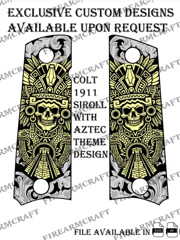 colt grip aztac theme design
