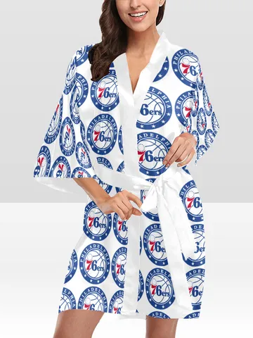 Philadelphia 76ers Kimono Robe $89.97