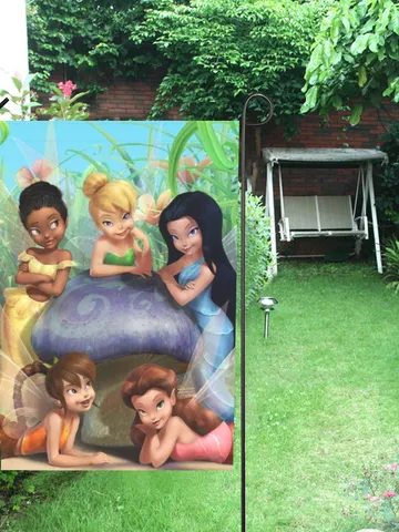 Tinker Bell Garden Flag (Two Sides Printing, without Flagpole) $24.97