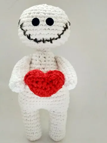 Zombie Doll with heart for Emotional health, mental health, to embrace your emotions $45.00