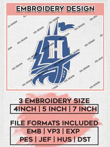 NCAA Hampton Pirates Football Team Logo Machine Embroidery Design, NCAA Hampton Pirates Team Design Design files, NCAA Team Embroidery Designs, NCAA Machine Embroidery Designs, Digital Download $6.99