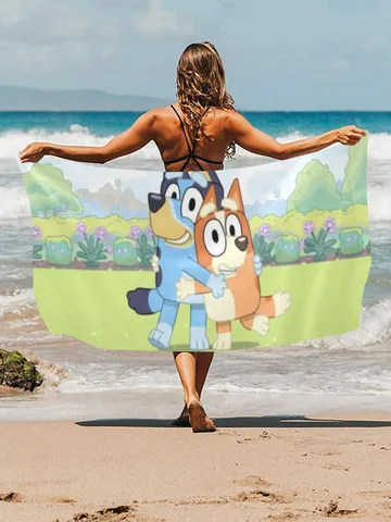 Bluey and Bingo Beach Towel $45.00