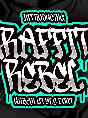 Graffiti Rebel Font $0.00