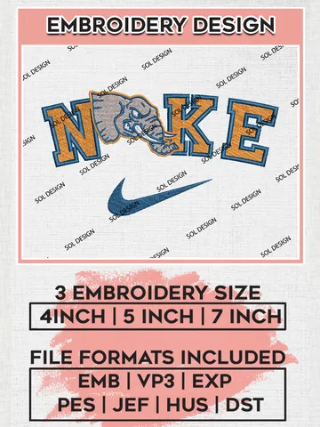 Nike Cal State Fullerton Titans Machine Embroidery Design, NCAA Cal State Fullerton Titans Embroidery Design Design files, NCAA Embroidery Designs, NCAA Machine Embroidery Designs, Digital Download $6.99