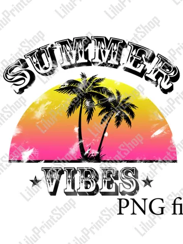 Retro Summer vibes PNG Distressed Palm tree Beach PNG Shabby clipart Old Tropical png ocean Sunset design sublimation. Instant download $3.48
