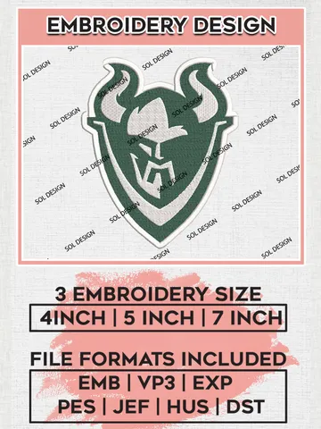 Portland State Vikings Embroidery Designs, NCAA Logo Machine Embroidery Files, NCAA Portland State Vikings Logo, NCAA Embroidery Designs, Machine Embroidery Designs, Digital Download $6.99