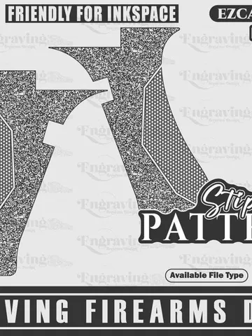 Stippling Pattern Template SVG Glock45,lasercut,laserengraving,fiberlaser,engravingfiles,laserpattern,engravingdesign,engravingpattern $29.99