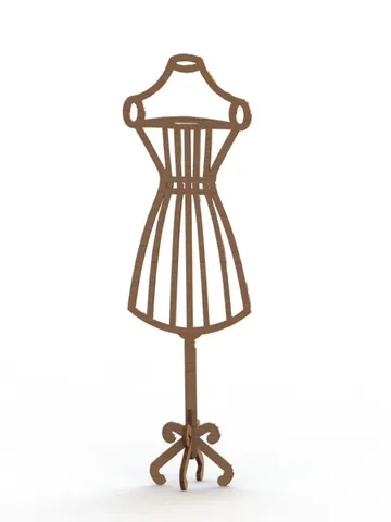 Digital Template Cnc Router Files Cnc 6 mm Dummy Files for Wood Laser Cut Pattern $6.50