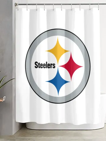 Pittsburgh Steelers Shower Curtain $48.00