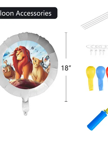 Lion King Foil Balloon $24.00
