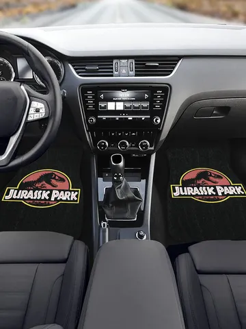 Jurassic Park Front Car Floor Mats Set of 2 $69.97