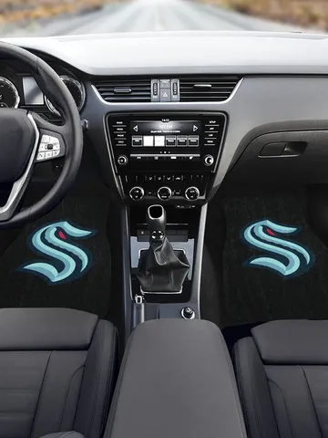 Seattle Kraken Front Car Floor Mats Set of 2 $69.97