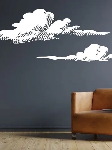 Clouds Wall Decal Decoration Sticker z826 $23.99