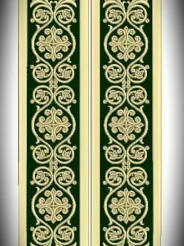 "Priest's Robe" set of designs for machine embroidery $34.00