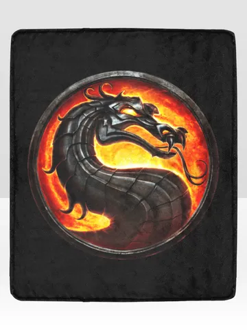 Mortal Kombat Blanket Lightweight Soft Microfiber Fleece $48.00