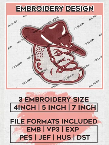 Texas A&M Aggies Embroidery Designs, NCAA Logo Machine Embroidery Files, NCAA Texas A&M Aggies Logo, NCAA Embroidery Designs, Machine Embroidery Designs, Digital Download $6.99
