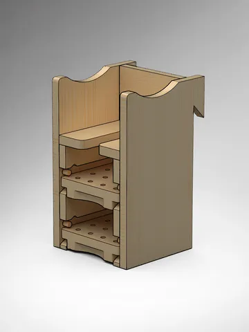 Compact Router Rack Plans (PDF) for Workshop – DIY French Cleat Storage System $6.00